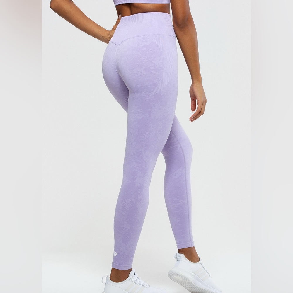 Women’s Best Leggings Large Iris Lavender Purple compression